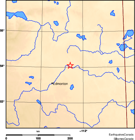 Map of Earthquake Area